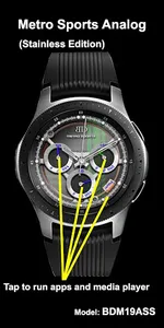 BD Metro Sports for WearOS (BD screenshot 3