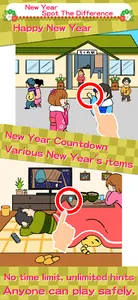 New Year Spot The Difference screenshot 0
