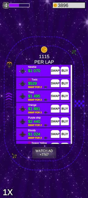 Space Lap screenshot 0