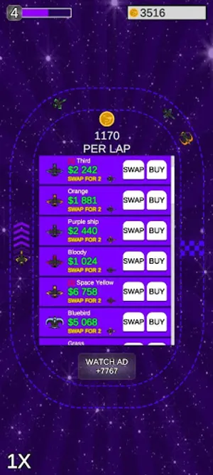 Space Lap screenshot 1
