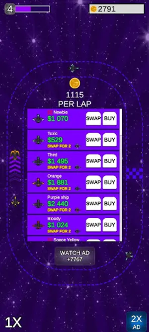Space Lap screenshot 3