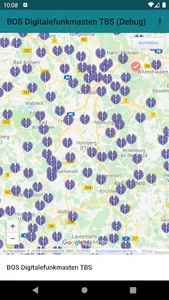 BOS Digitalefunkmasten screenshot 1
