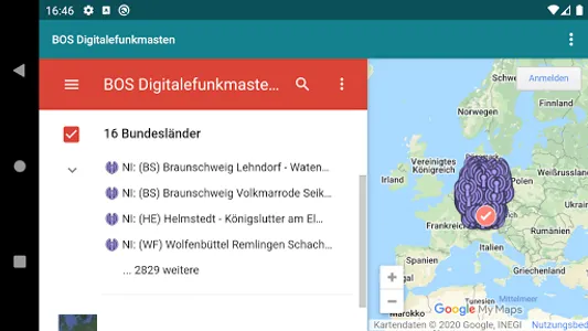 BOS Digitalefunkmasten screenshot 2