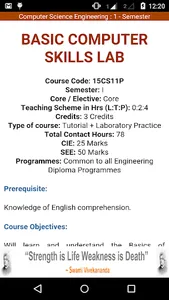 DTE Diploma Syllabus Karnataka screenshot 6