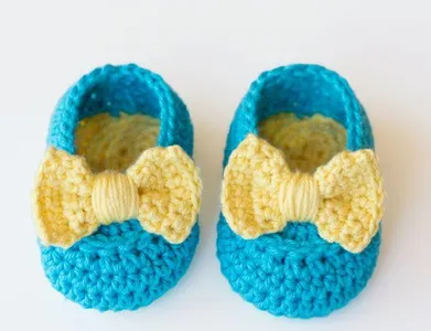 Baby Crochet Slippers screenshot 1