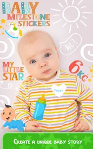 Baby Milestone Stickers screenshot 14