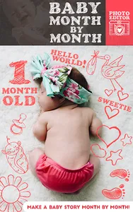 Baby Month by Month Photo Edit screenshot 10