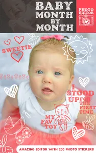 Baby Month by Month Photo Edit screenshot 13