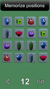 Blooby´s memory game screenshot 0