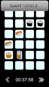 Sushi Memory: memory game screenshot 2
