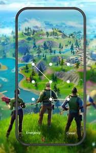 Lock screen Fnbr Battle Royale screenshot 0
