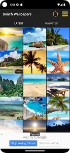 Beach wallpaper. screenshot 1