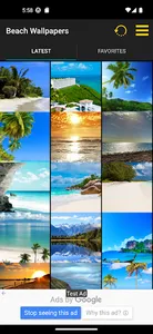 Beach wallpaper. screenshot 5