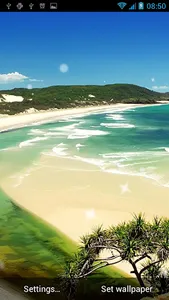 Beach Live Wallpaper screenshot 1