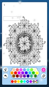 Beautiful Mandala Coloring Art screenshot 5