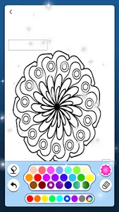 Beautiful Mandala Coloring Art screenshot 6