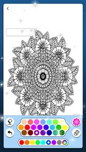 Beautiful Mandala Coloring Art screenshot 7