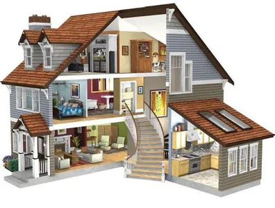 Beautiful Doll House Design screenshot 5