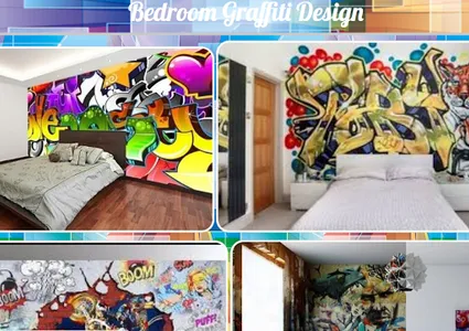 Bedroom graffiti design screenshot 0
