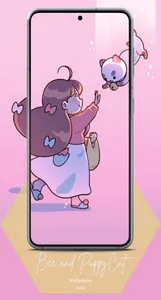 Bee and PuppyCat Wallpaper screenshot 5