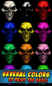 Skull Live Wallpaper 3D screenshot 6