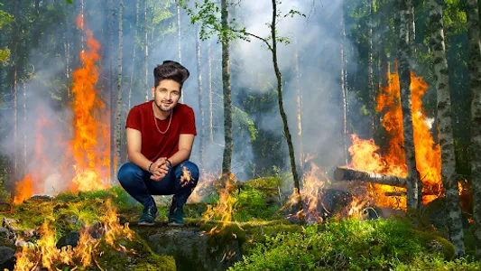 Fire photo editor - Pic Frame screenshot 12