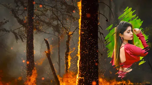 Fire photo editor - Pic Frame screenshot 8