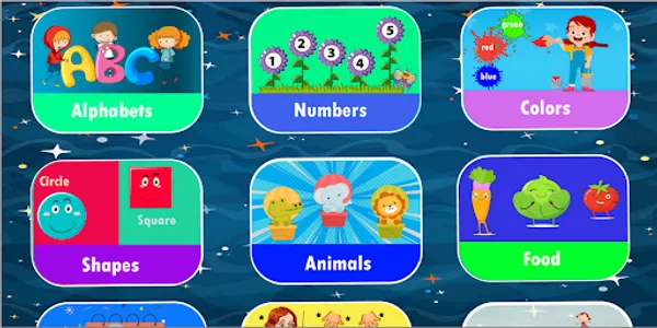 Learnings and Games For Kids screenshot 0