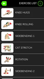 Lower Back Pain Exercises screenshot 1