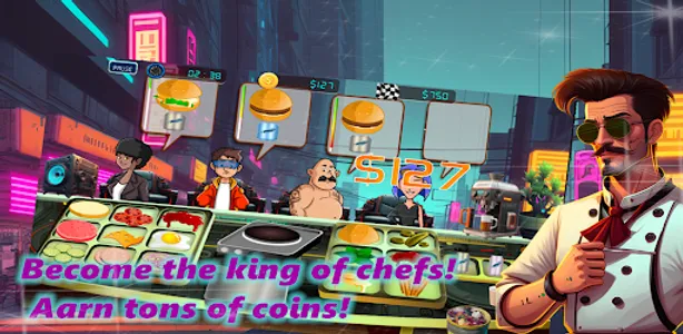 Cyber Burger: Food Restaurant screenshot 1