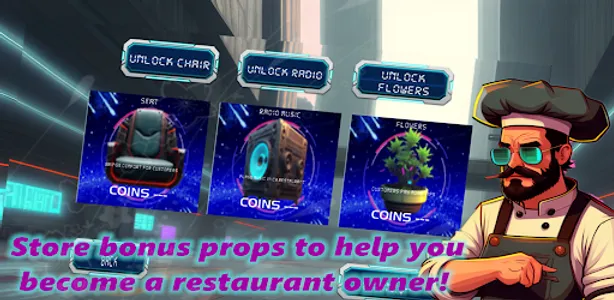 Cyber Burger: Food Restaurant screenshot 2