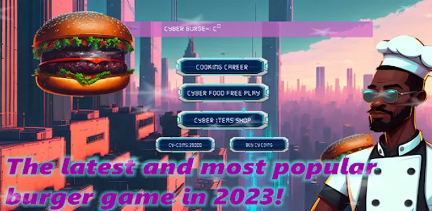 Cyber Burger: Food Restaurant screenshot 4