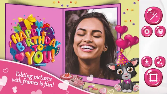 Birthday Girl Photo Frame screenshot 4