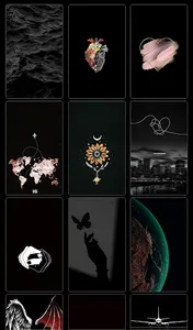 Black Wallpaper screenshot 3