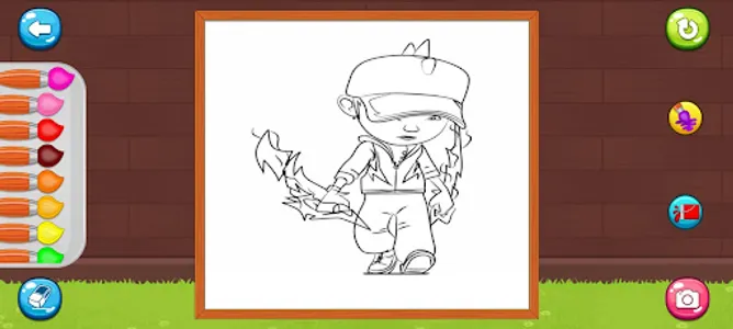 Boboiboy Coloring Game screenshot 0