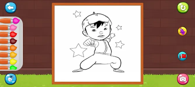 Boboiboy Coloring Game screenshot 2