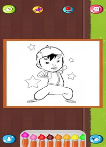 Boboiboy Coloring Game screenshot 8