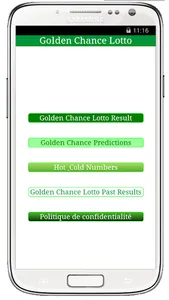 Golden Chance Lotto screenshot 0