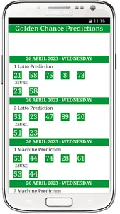Golden Chance Lotto screenshot 2