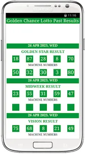 Golden Chance Lotto screenshot 4