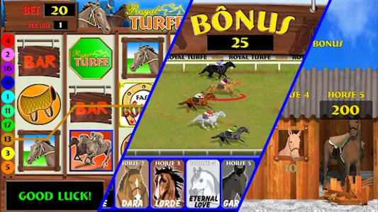 Royal Turf Slot Machine screenshot 0
