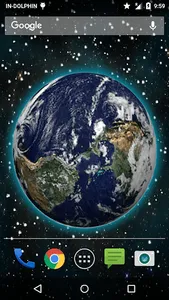 3D Earth Live Wallpaper screenshot 2