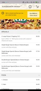 Burger Baron Onoway screenshot 1