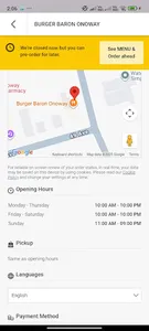 Burger Baron Onoway screenshot 2