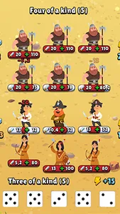 Dice Attack: Battle Roll Game screenshot 0