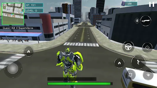 Police Robot Truck Transformer screenshot 0