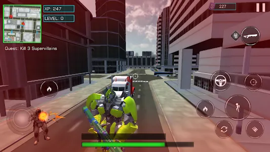Police Robot Truck Transformer screenshot 2