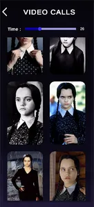 Wednesday Adams Video Call Sim screenshot 3