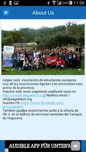 AEGEE-Leon screenshot 1