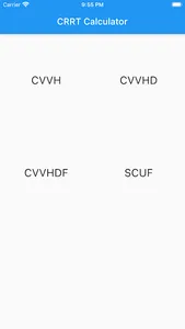 CRRT_Calc screenshot 1